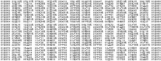 Astrologie éphémerides planétaires pour l'année 2062.