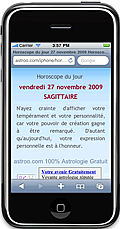 horoscope sur iphone