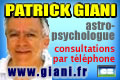 Patrick Giani Astrologue Therapeuthe Astro-psychologue par téléphone